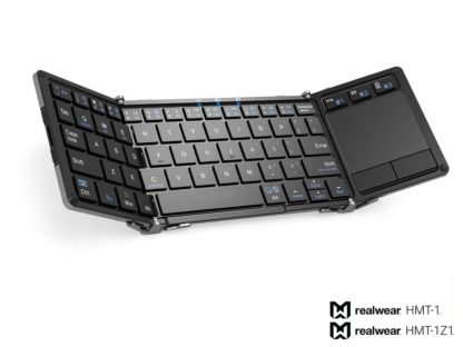 bluetooth keyboard trackpad web2 717f9174 09b1 4a8b a2f1 Folding Bluetooth Keyboard and Touchpad