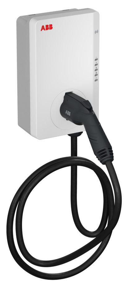 ABB Juno Type1 cable HR ABB Terra AC 22kW EV Charger